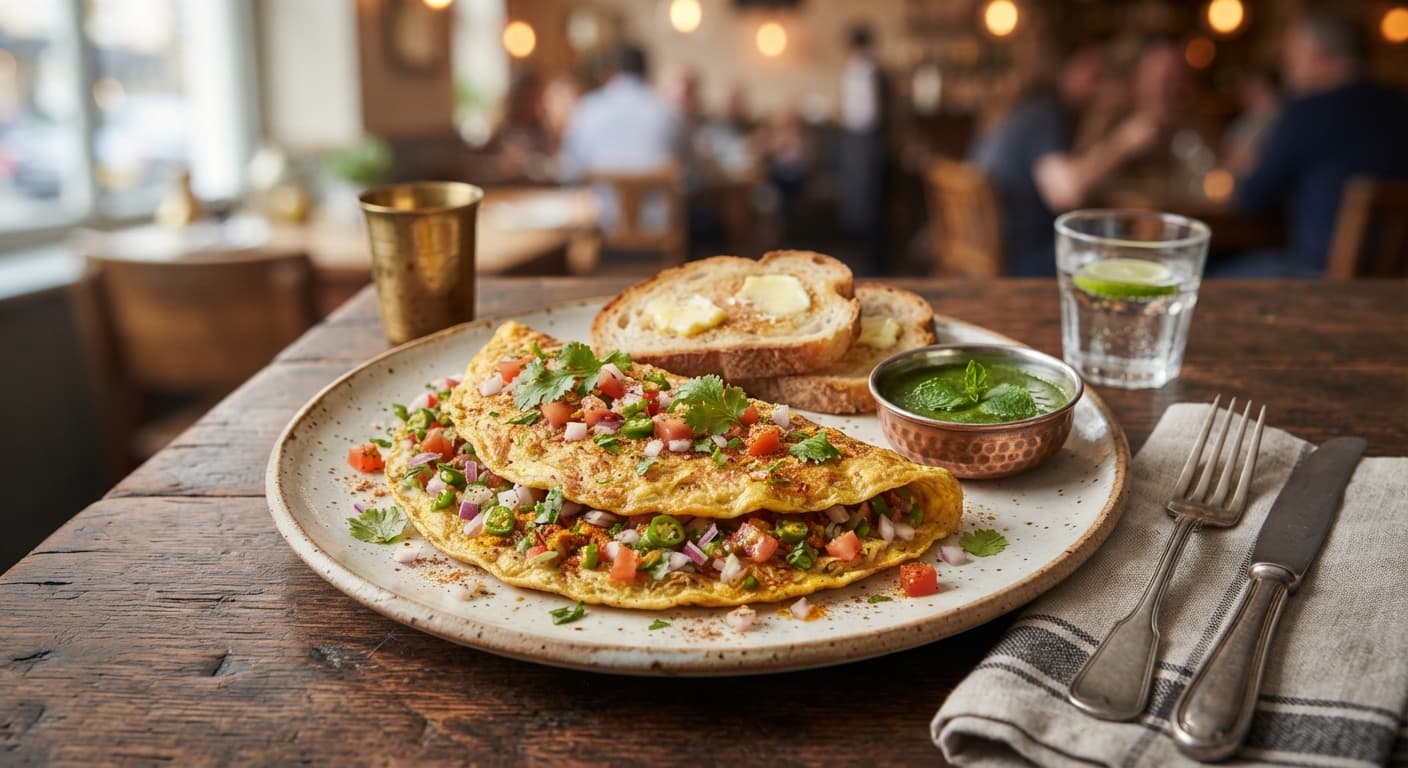Masala Omelette