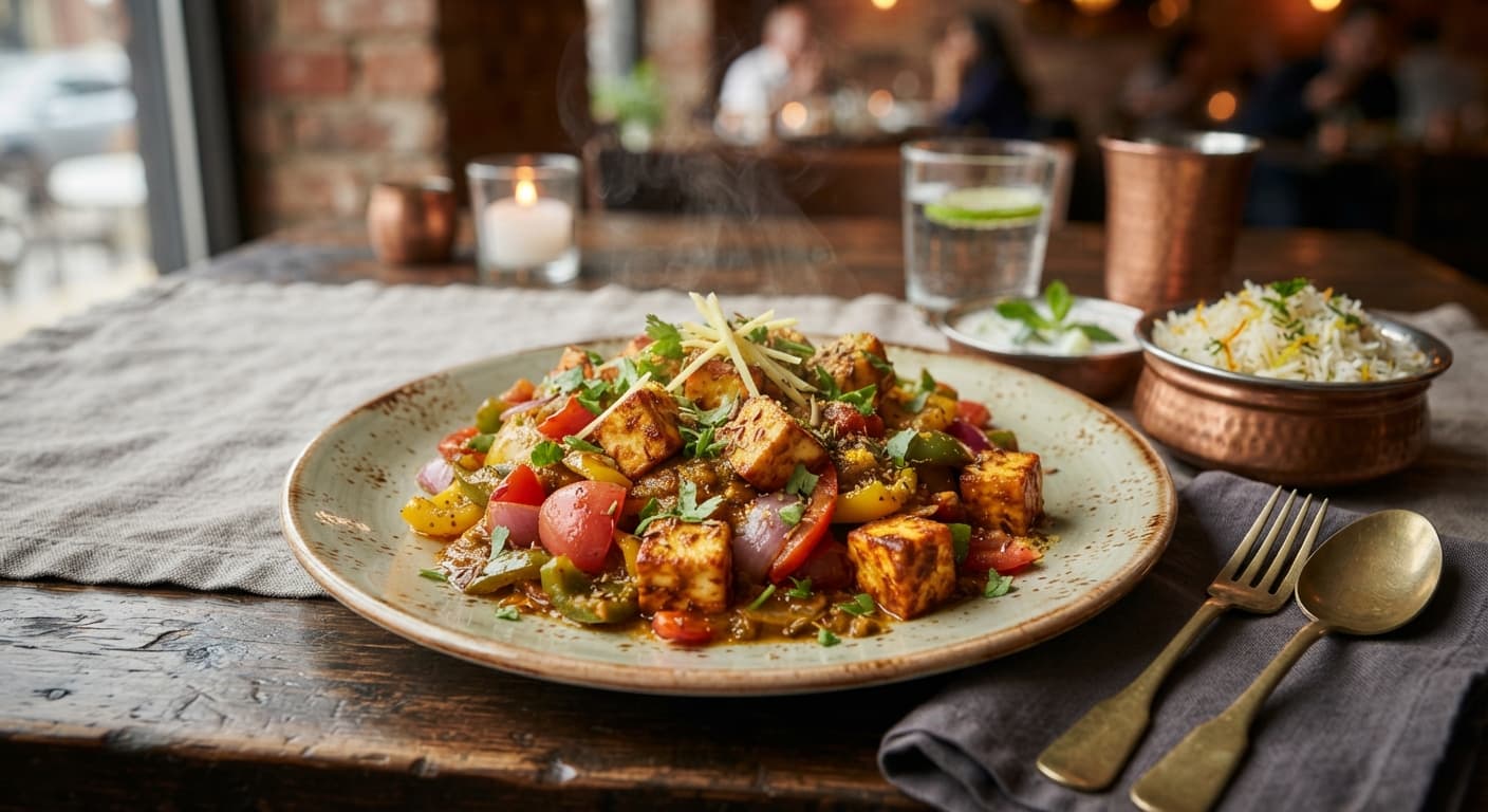 Masala Paneer Stir‑Fry