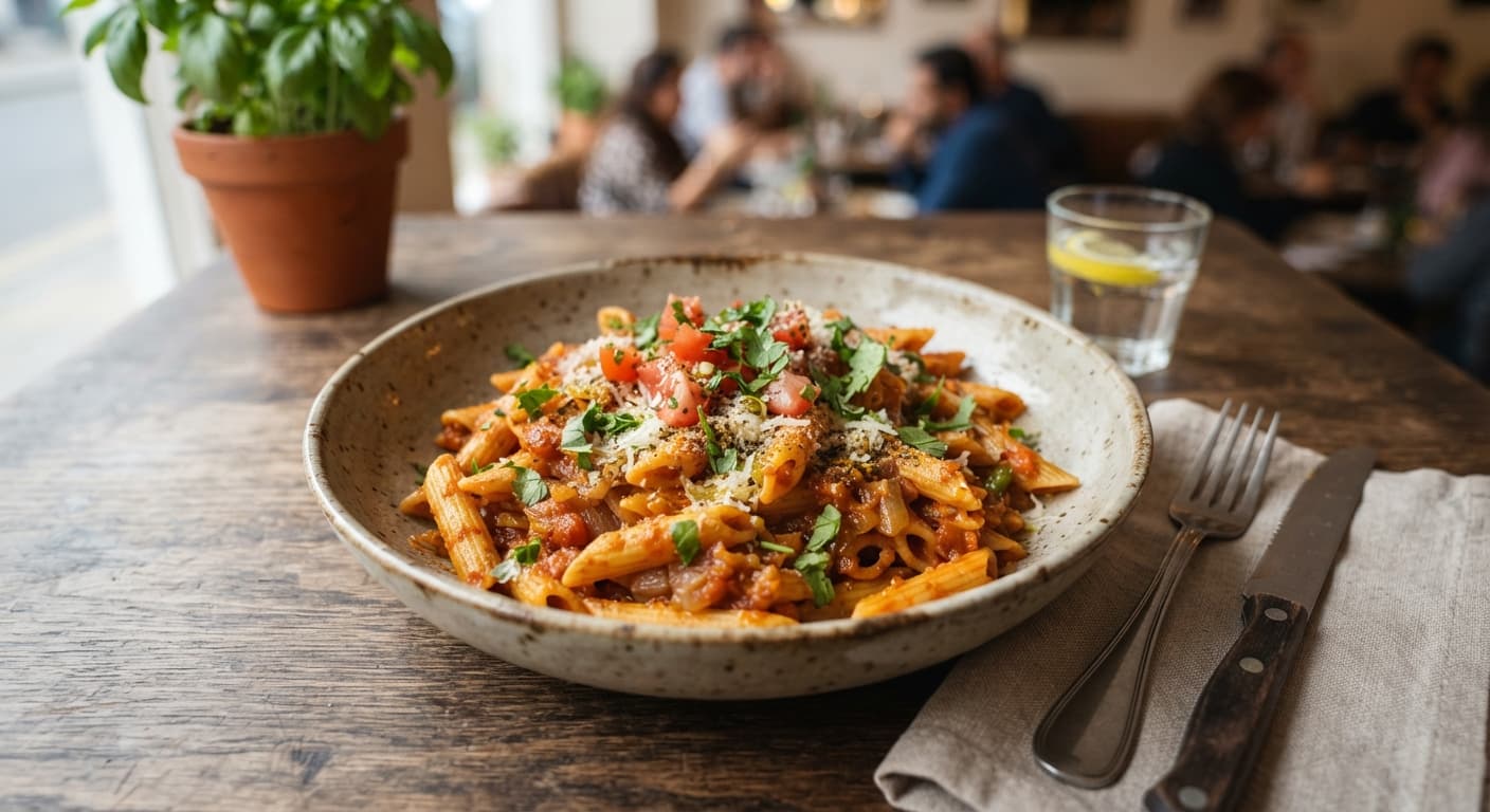 Masala Tomato Pasta