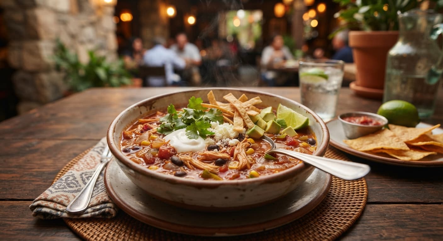 Mexican Chicken Enchilada Soup