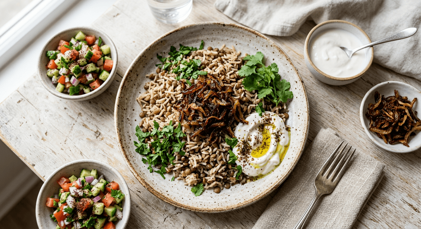 Middle Eastern Mujadara