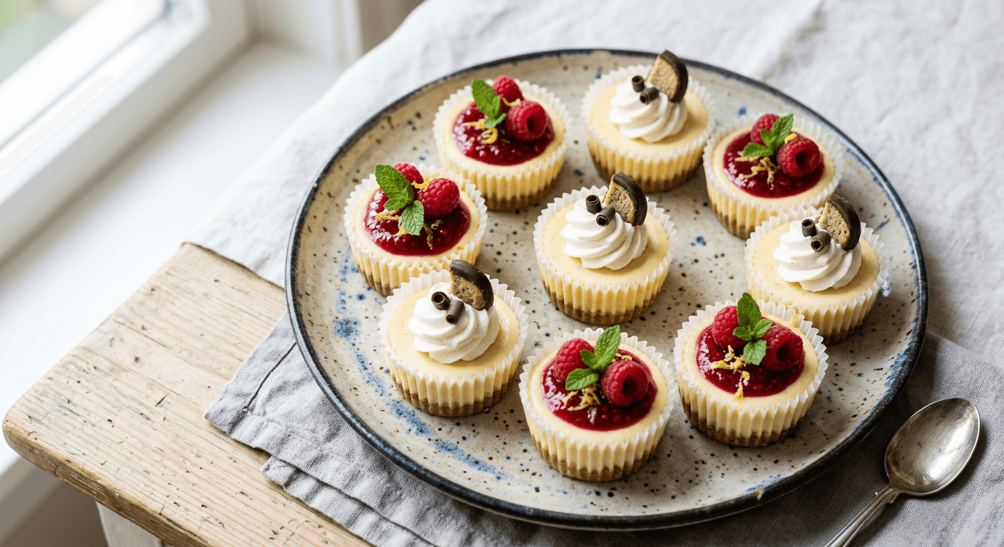 Mini Cheesecake Cupcakes
