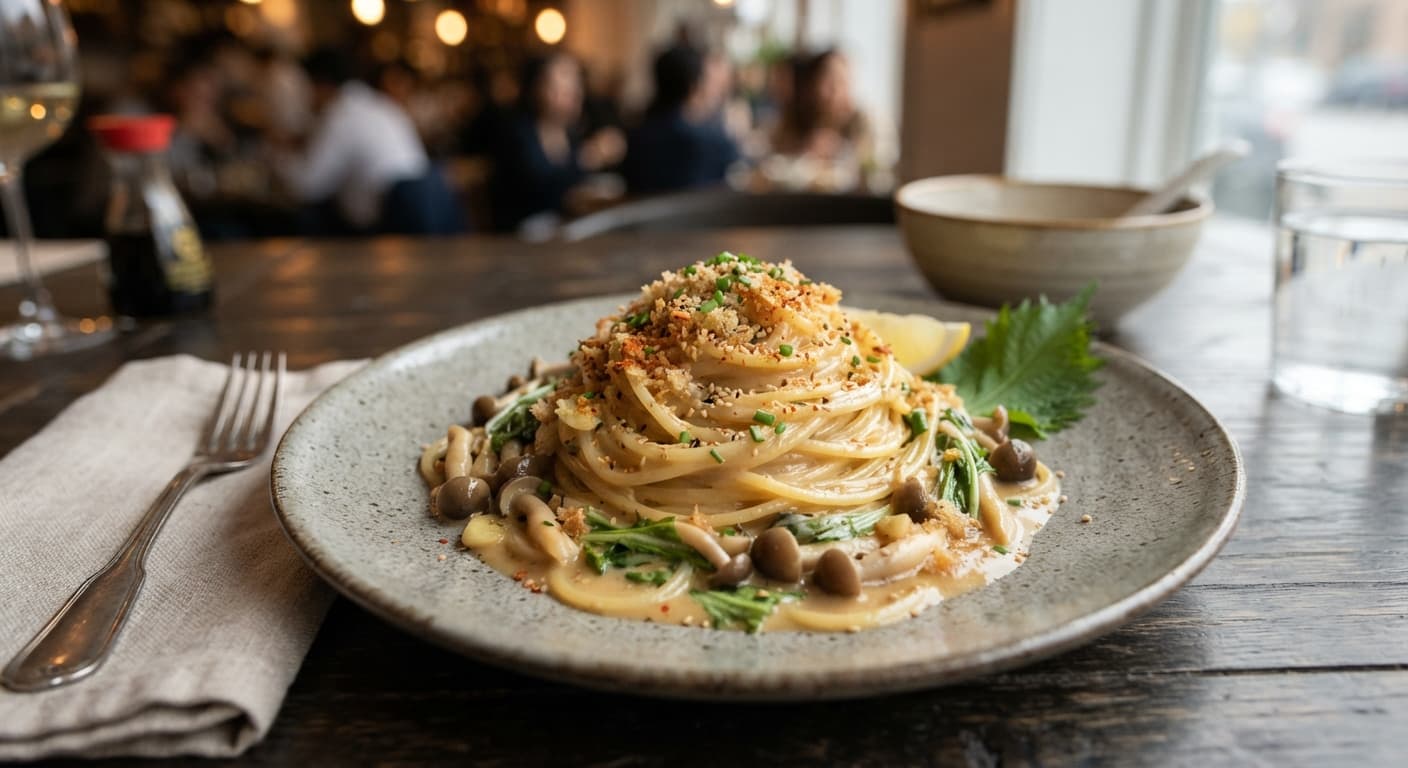 Miso Butter Spaghetti