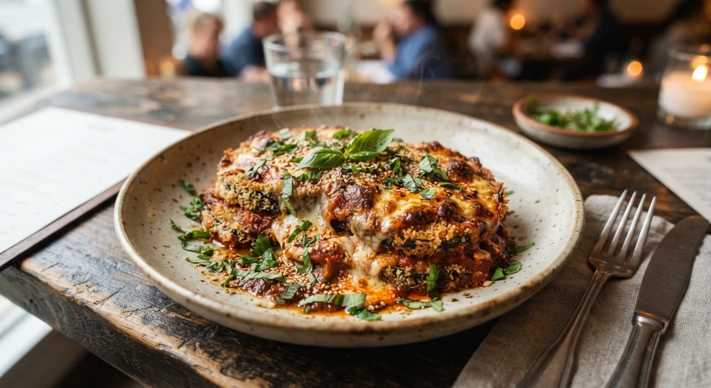 Miso Eggplant Parmigiana