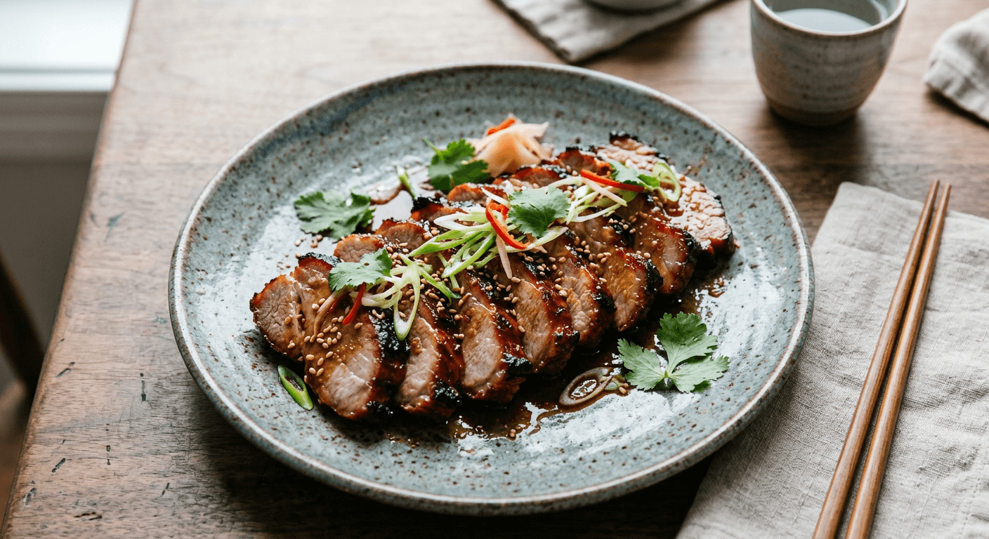 Miso-Ginger Char Siu