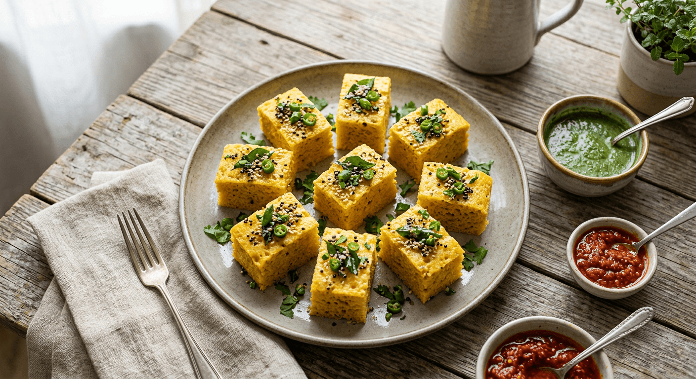Mixed Dal Dhokla