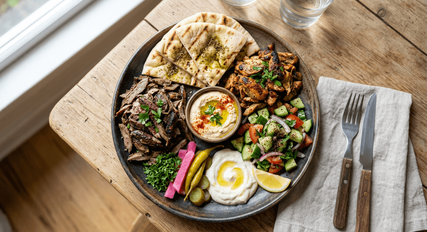Mixed Grill Shawarma Platter