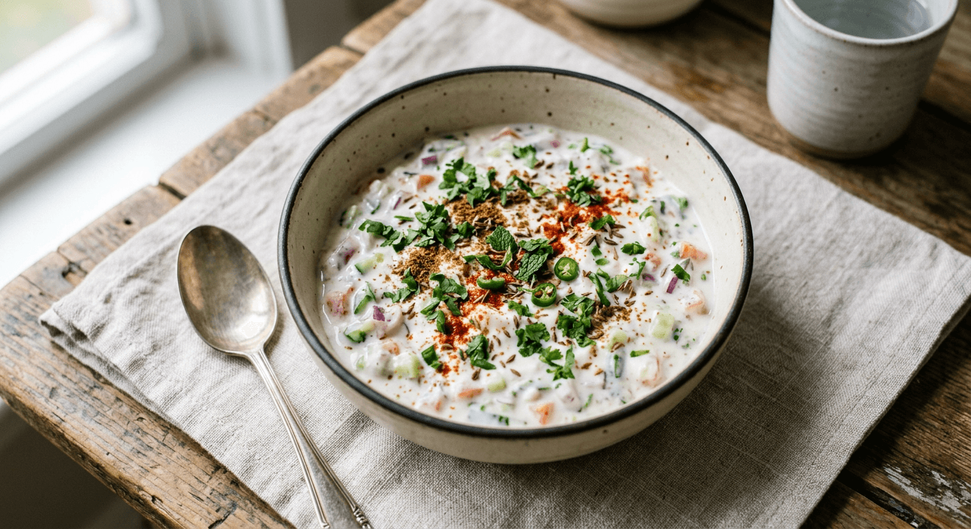 Mixed Vegetable Raita