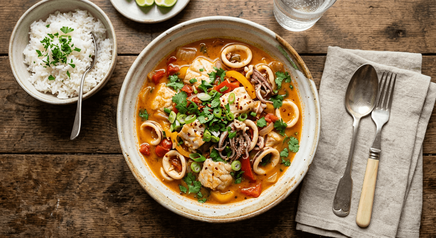 Moqueca De Peixe E Lula