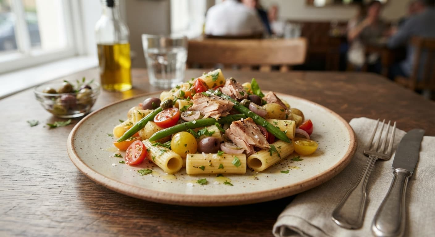 Niçoise-Style Tuna Pasta