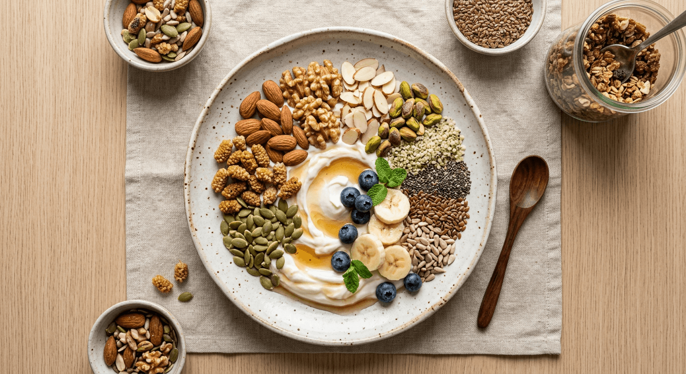 Nutty Protein Power Toppings