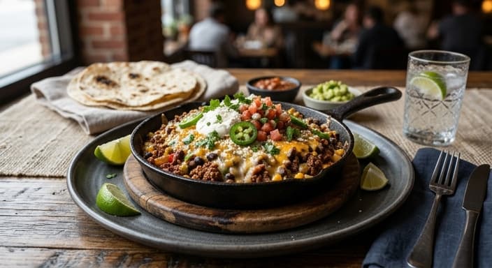 One-Pan Beef Taco Skillet