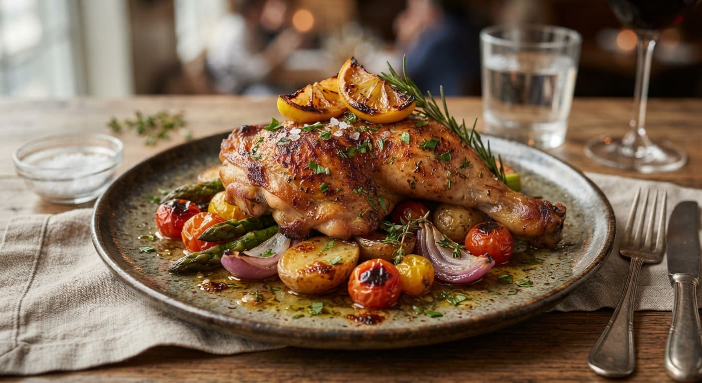 One‑Pan Lemon Herb Chicken