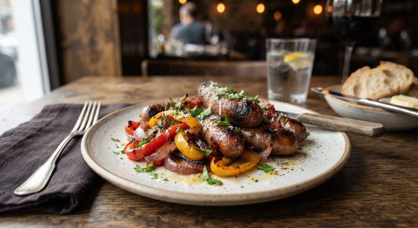 One‑Pan Sausage & Peppers