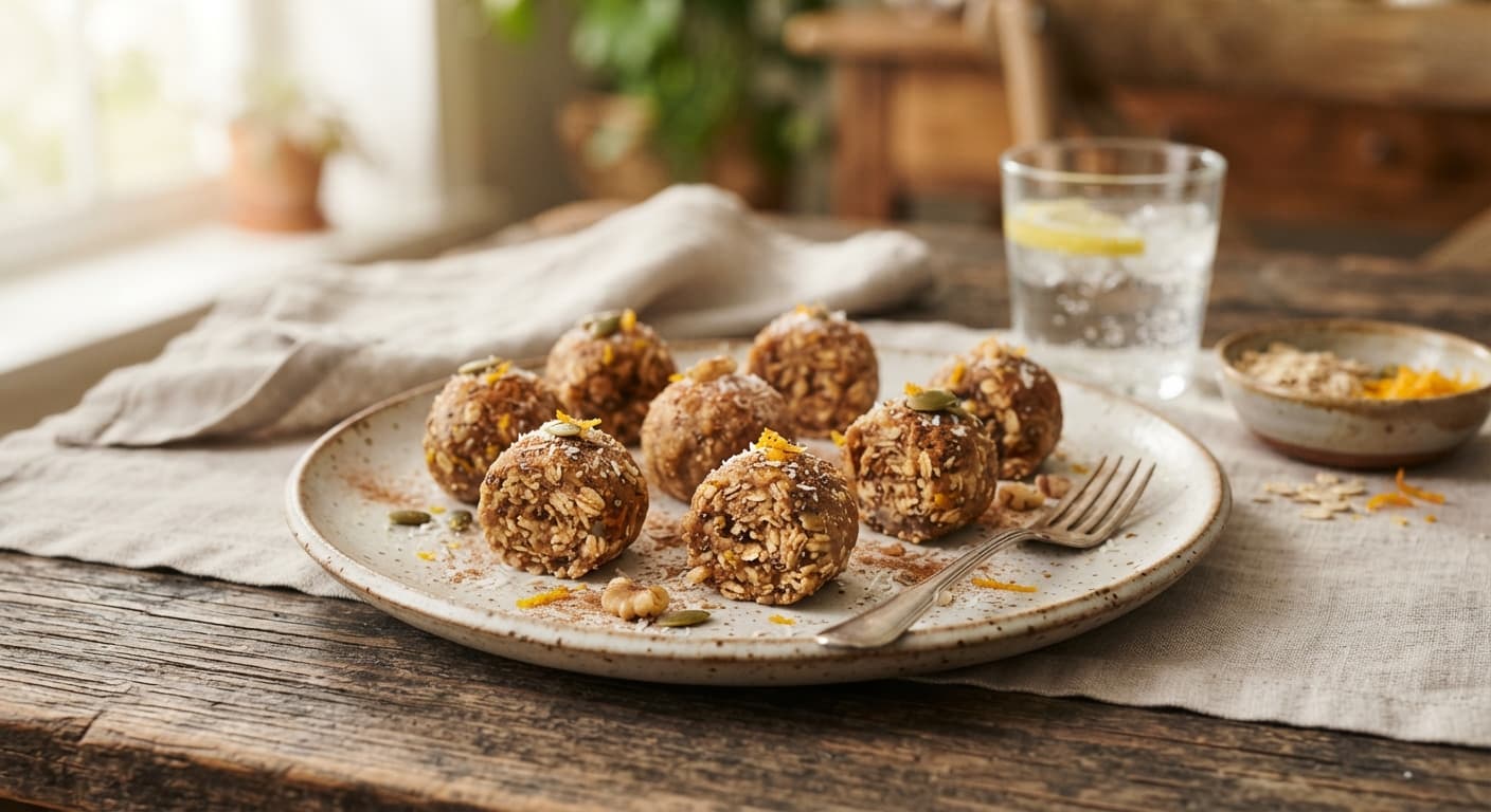 Orange-Spiced Oat Energy Bites