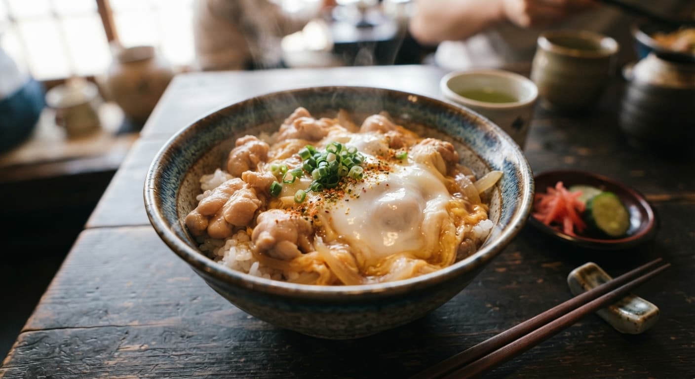 Oyakodon Chicken and Egg Bowl