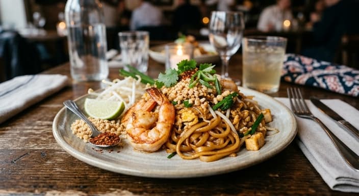 Pad Thai with Shrimp