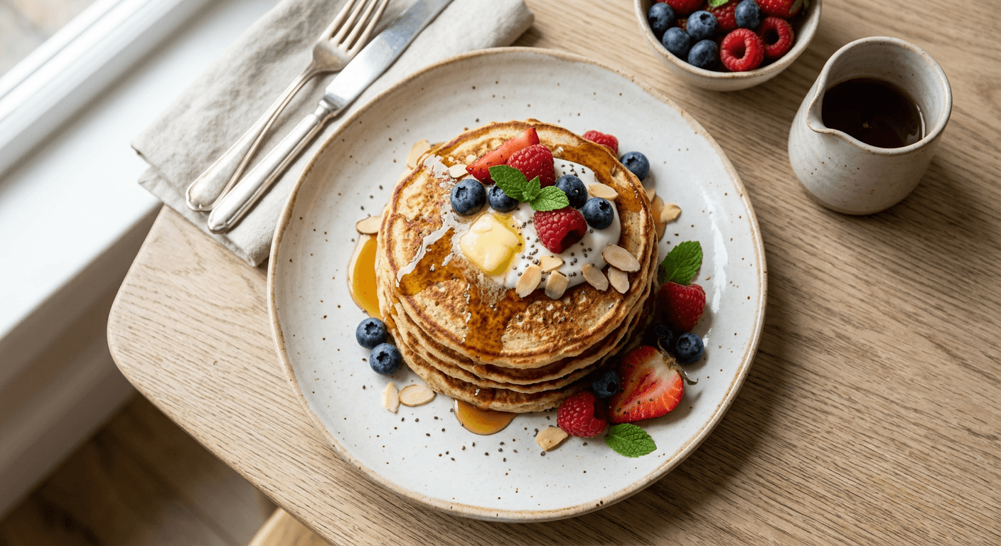 Paleo Almond Flour Pancakes