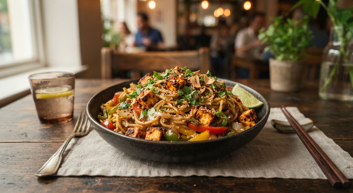 Paneer Butter Garlic Noodles