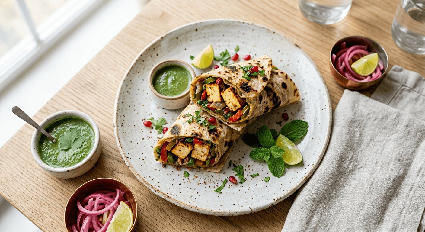 Paneer Kathi Roll