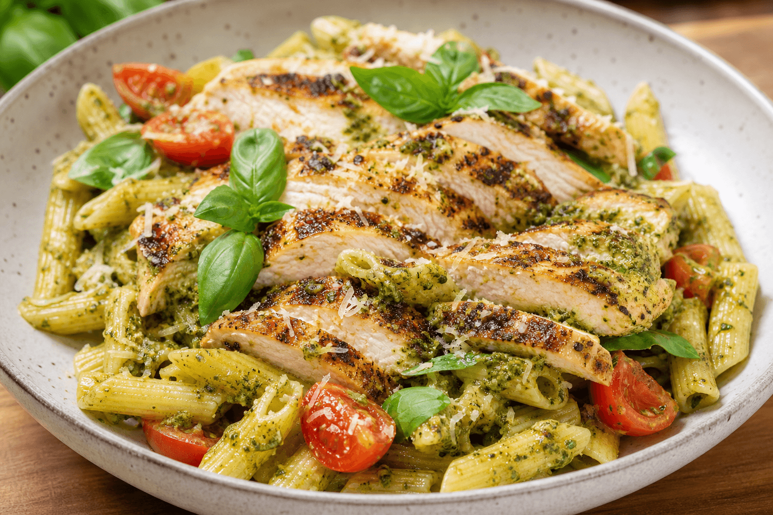 Pesto Chicken Pasta