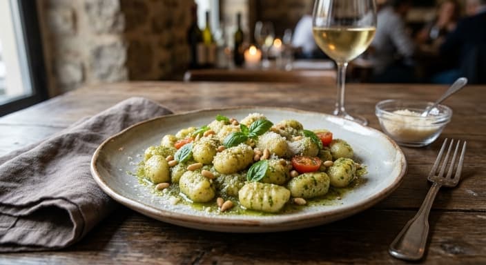 Pesto Genovese Gnocchi