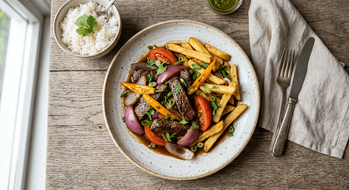 Pisco Infused Lomo Saltado