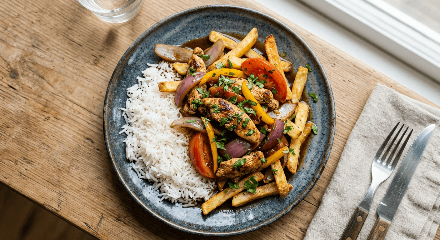 Pollo Saltado