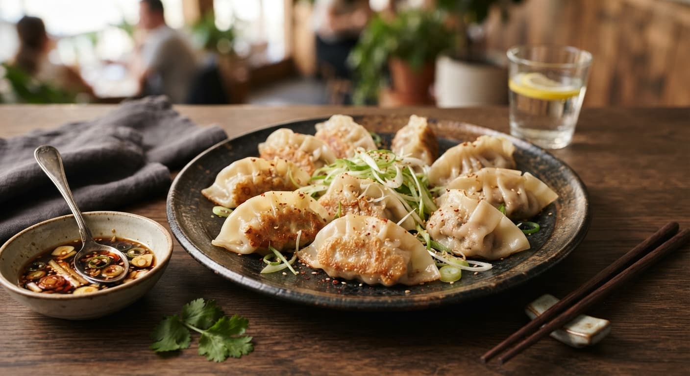 Pork & Shiitake Cabbage Dumplings