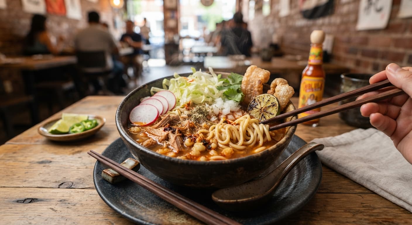Pozole Ramen Fusion