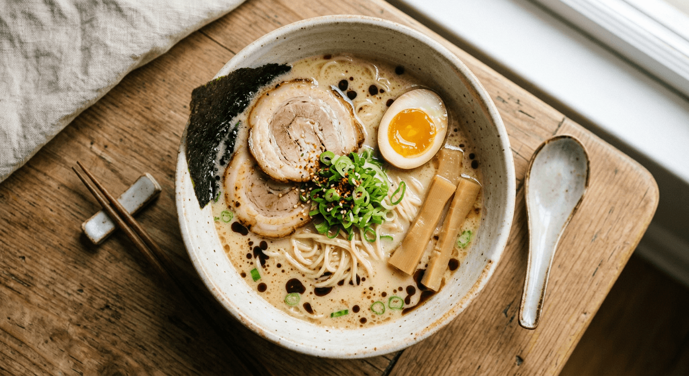 Quick Chicken Paitan Ramen