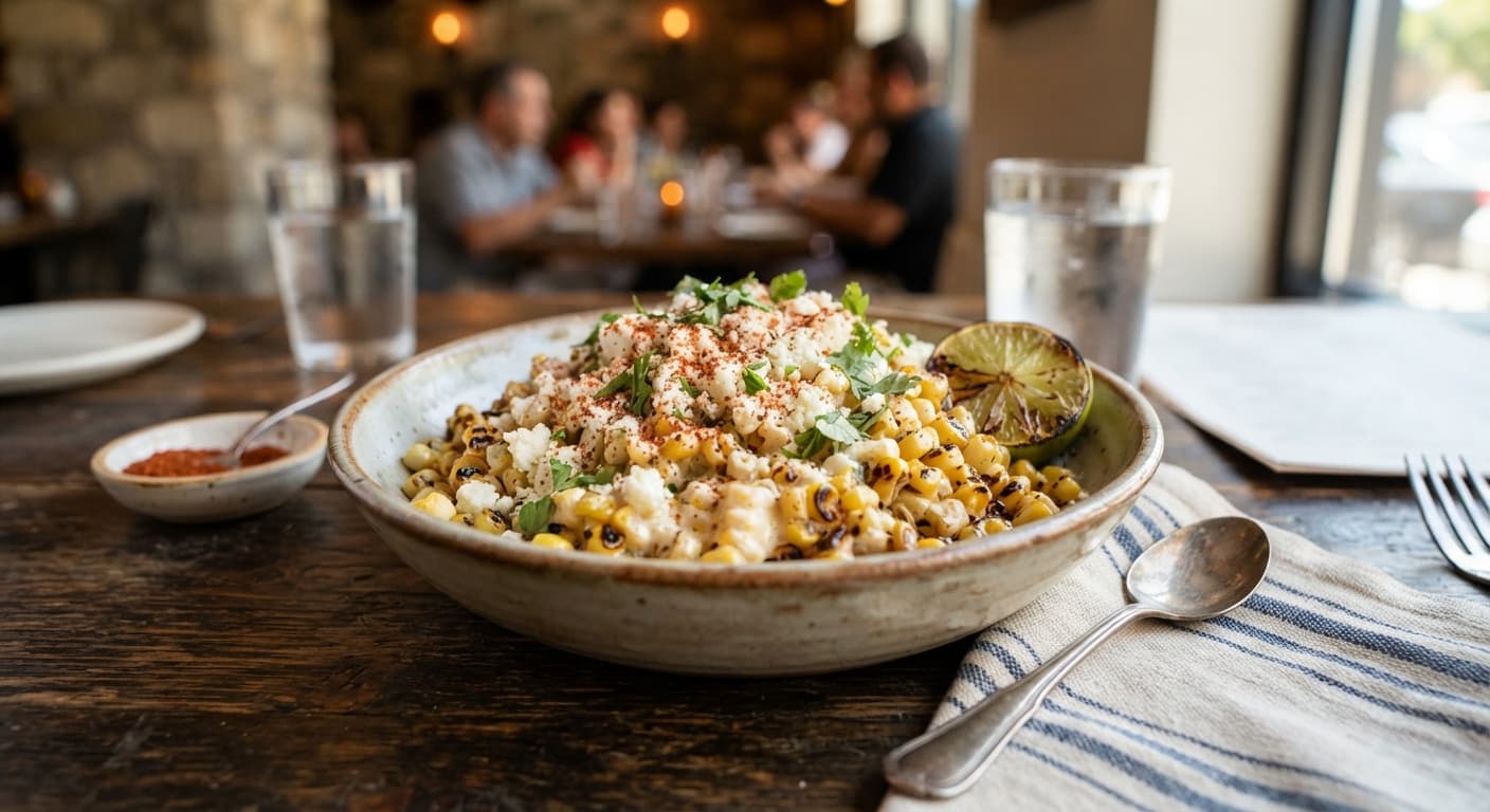 Quick Elote-Style Corn Salad
