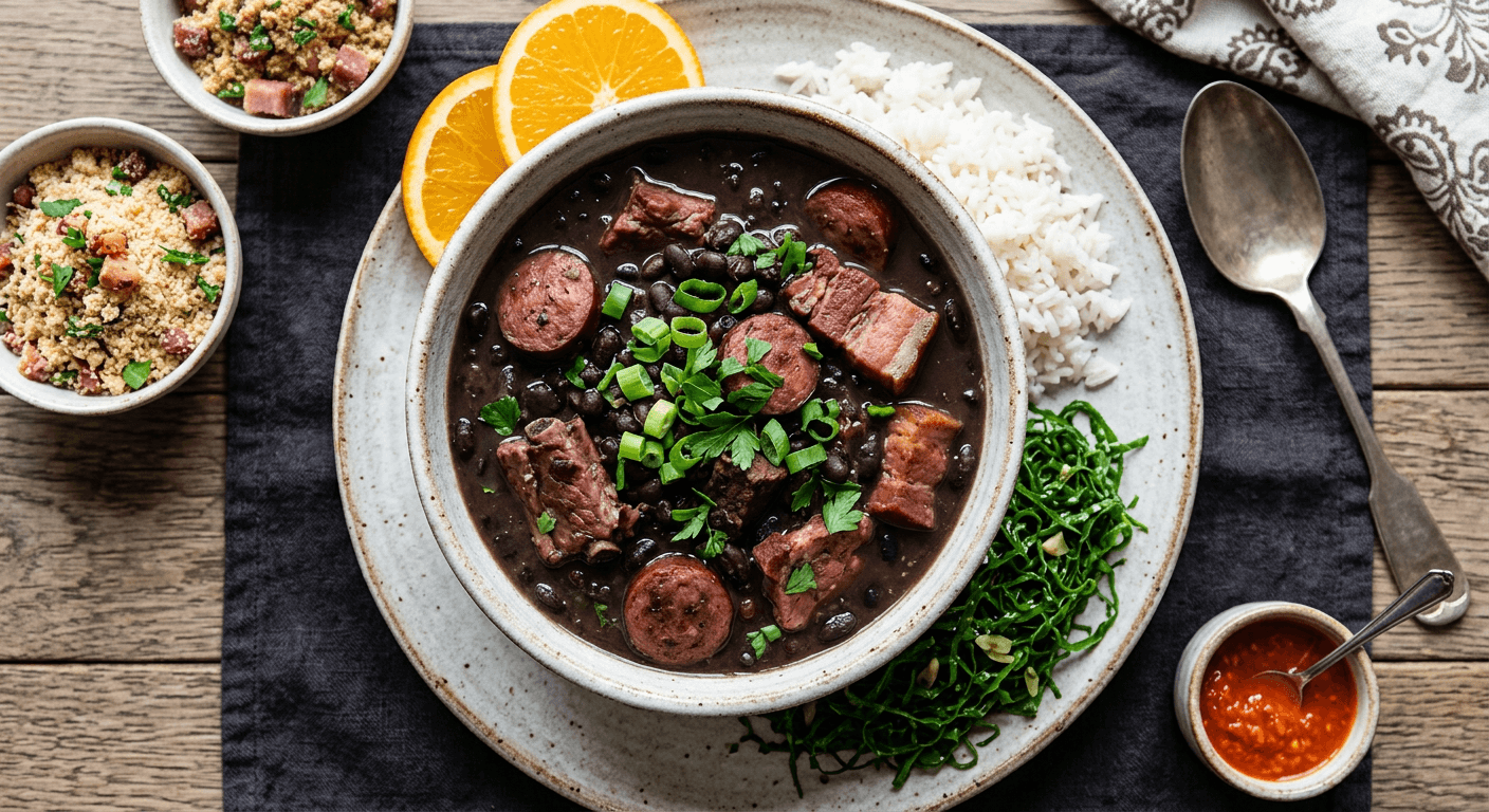 Quick Pressure Cooker Feijoada