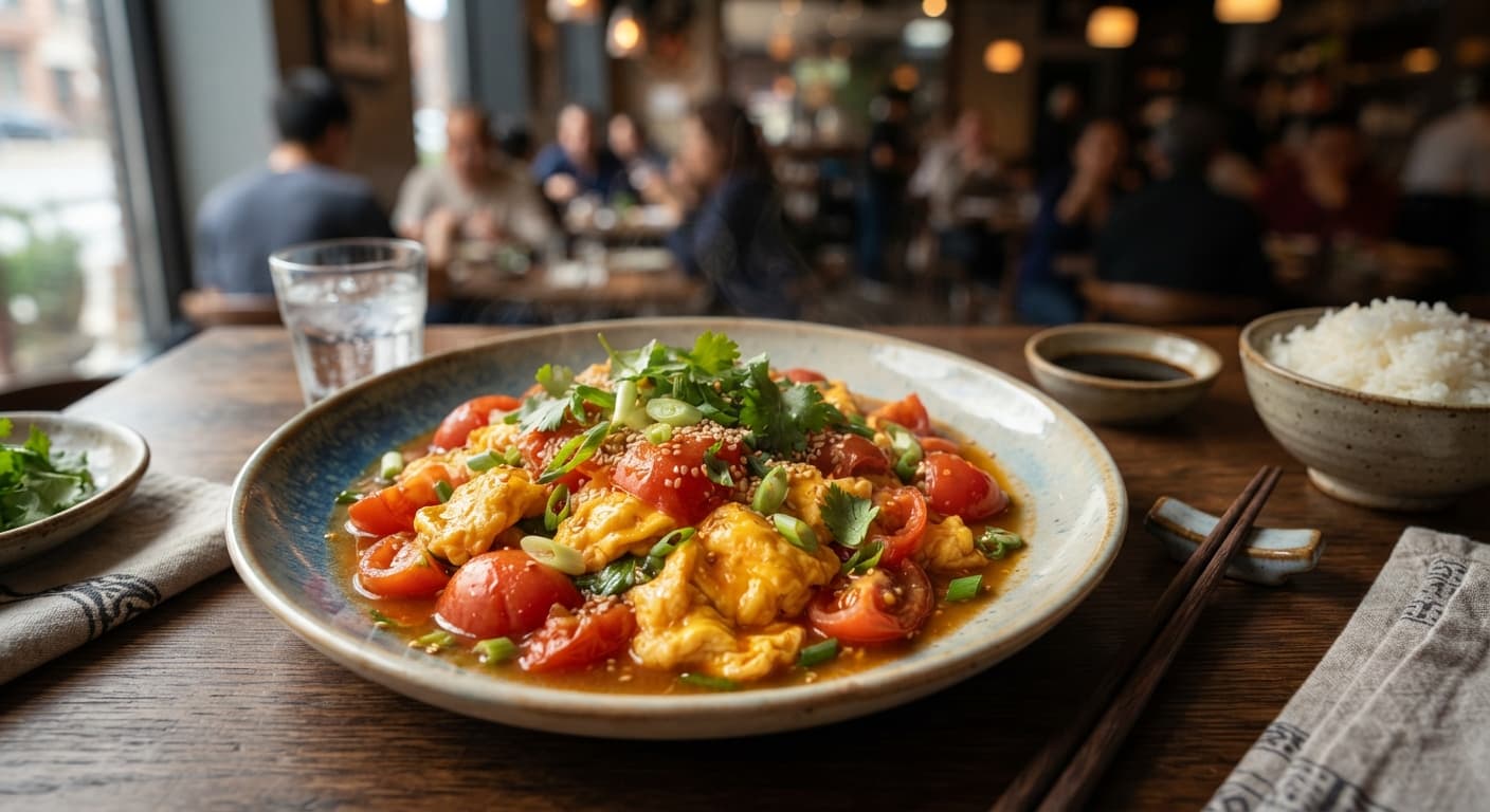 Quick Tomato Egg Stir-Fry