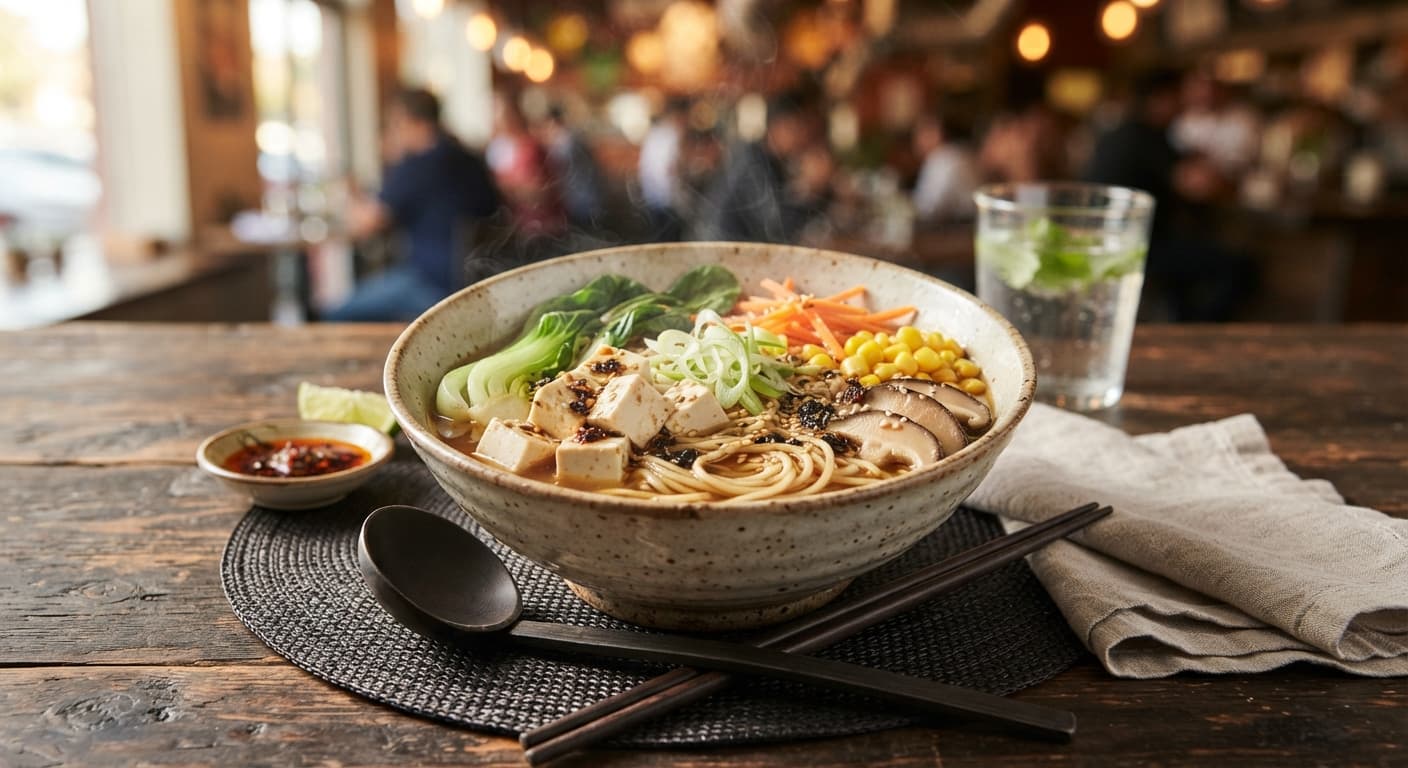 Quick Veggie Ramen