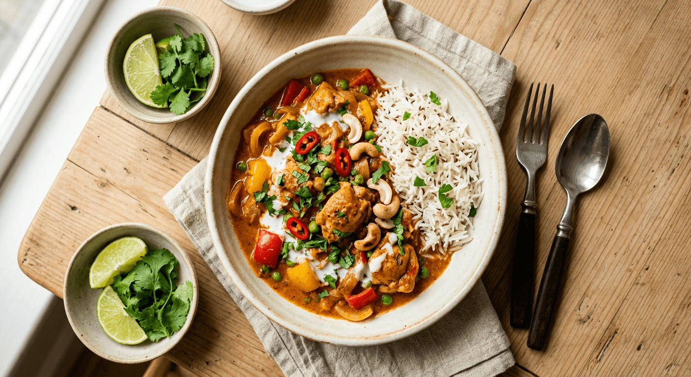 Quick Weeknight Curry Chicken