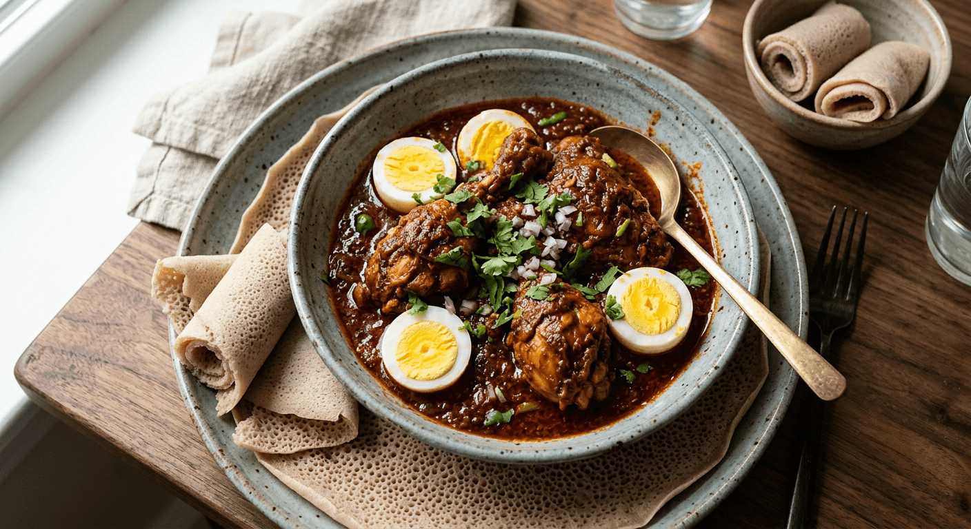 Quick Weeknight Doro Wot