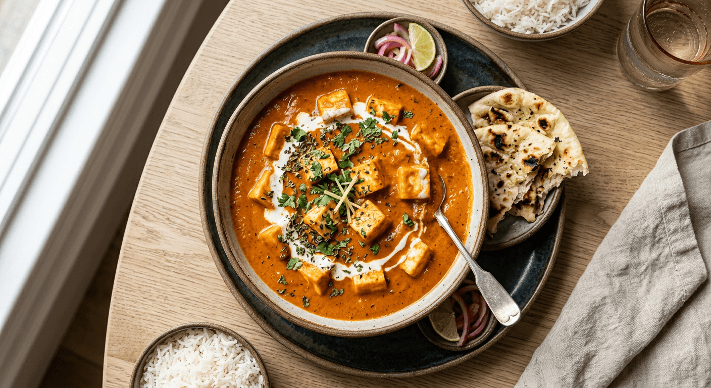 Restaurant Style Paneer Makhani