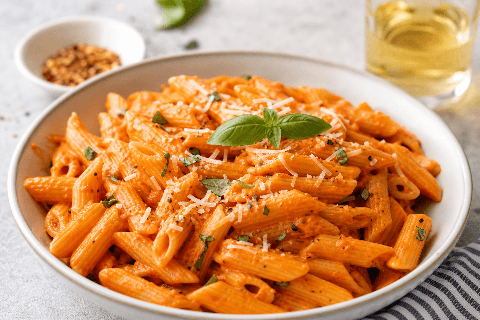 Roasted Red Pepper Pasta