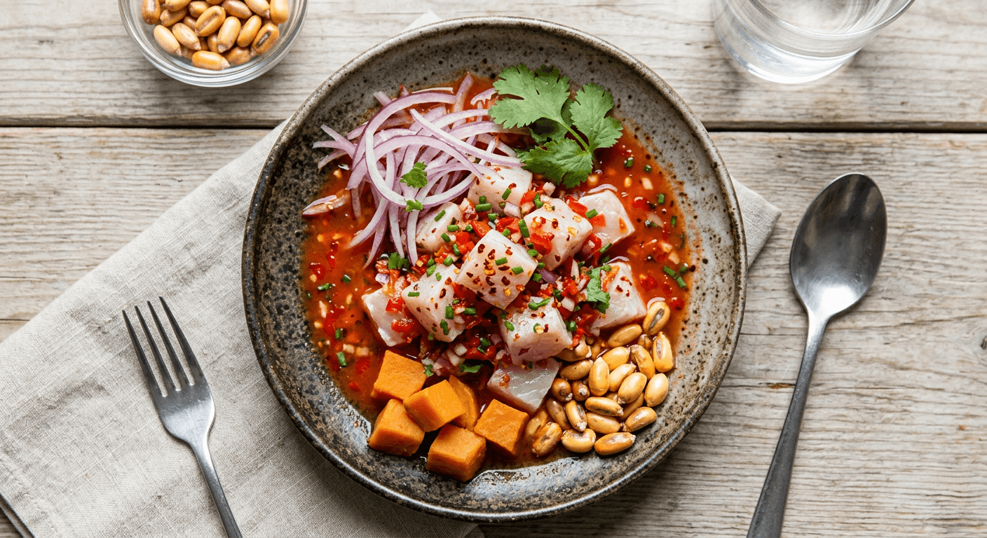 Rocoto Chili Red Ceviche