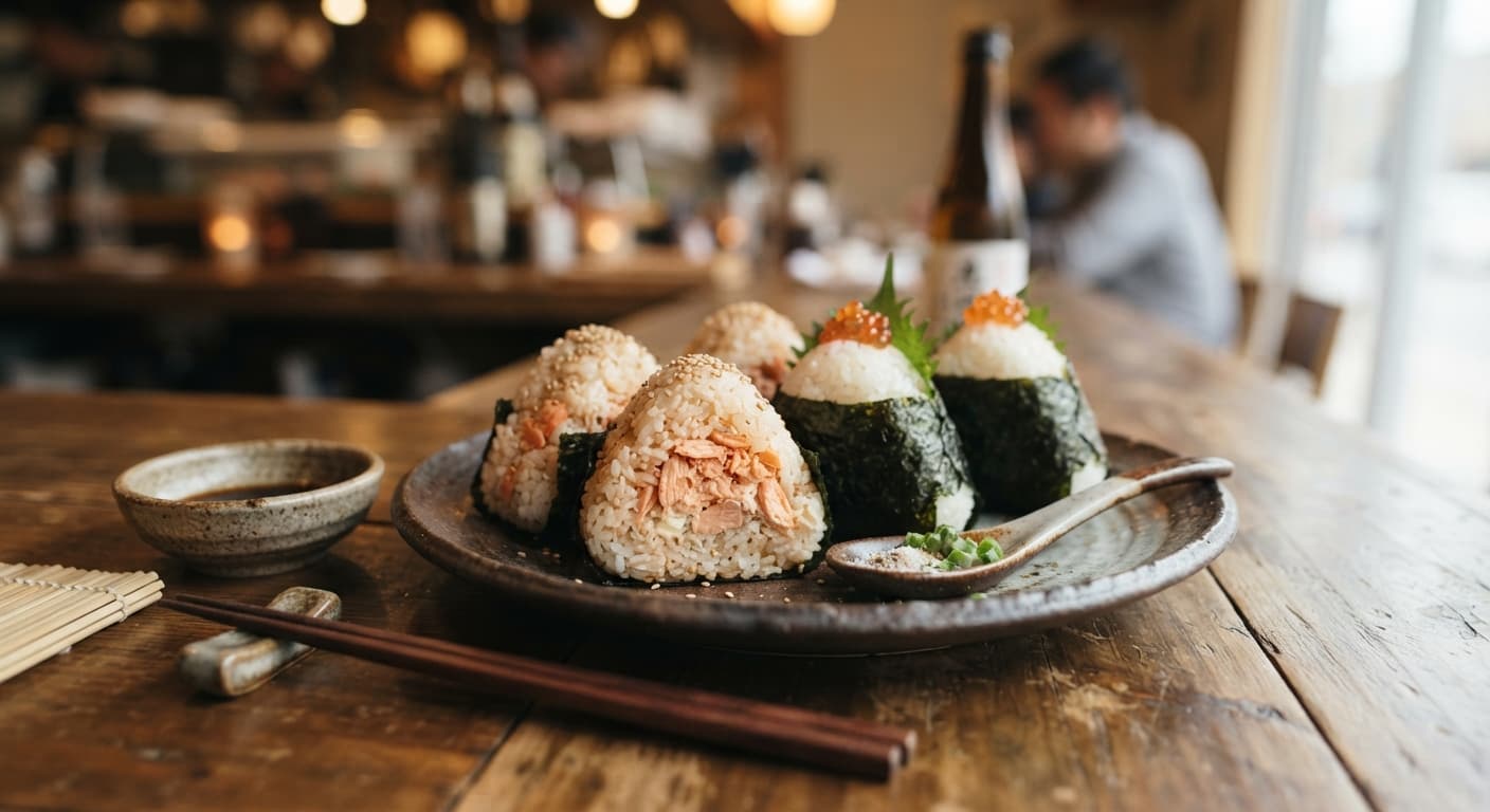 Salmon Onigiri Rice Balls