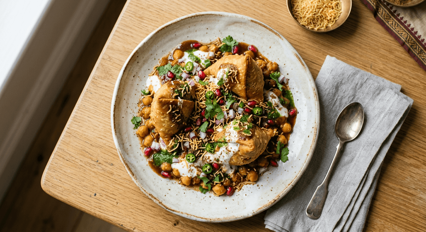 Samosa Chaat
