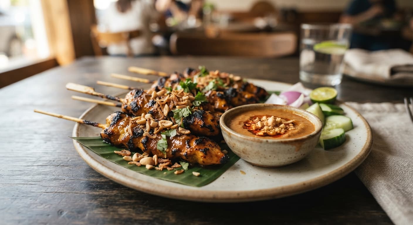 Satay Chicken Skewers