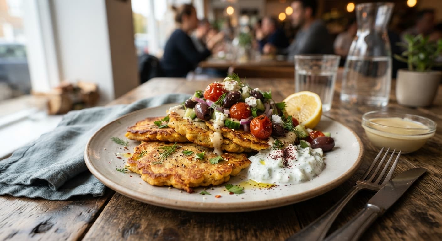 Savory Chickpea Flour Pancakes