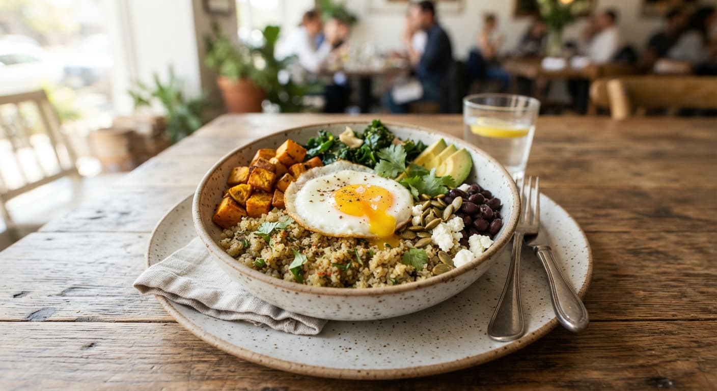 Savory Quinoa Breakfast Bowls