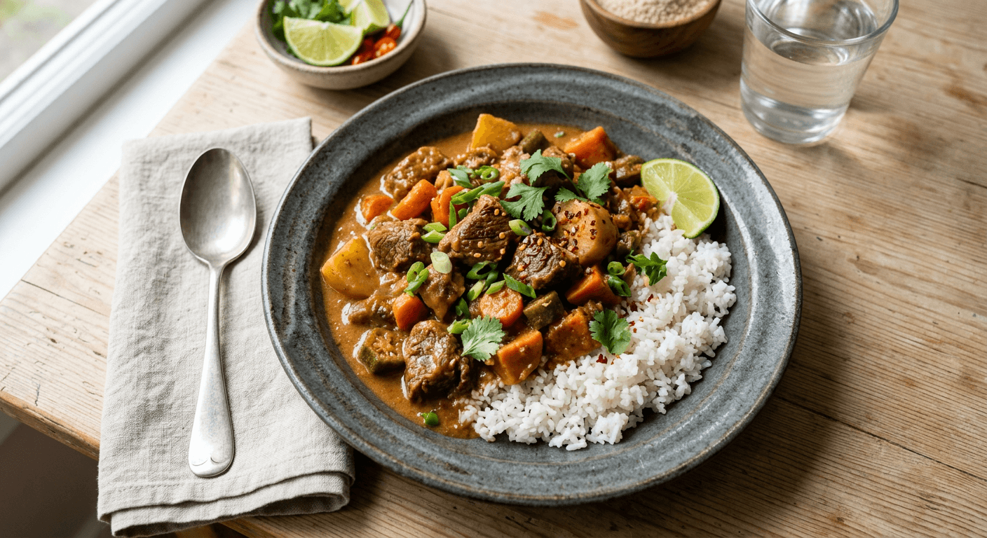 Senegalese Mafé with Lamb