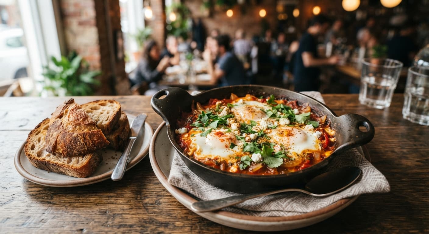 Shakshuka with Crusty Bread