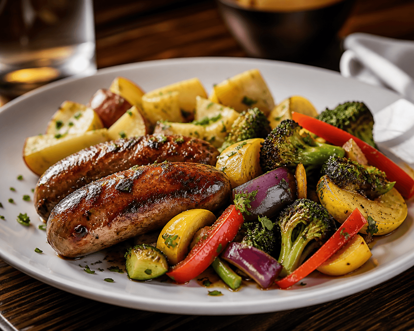 Sheet-Pan Sausage & Veggie Dinner