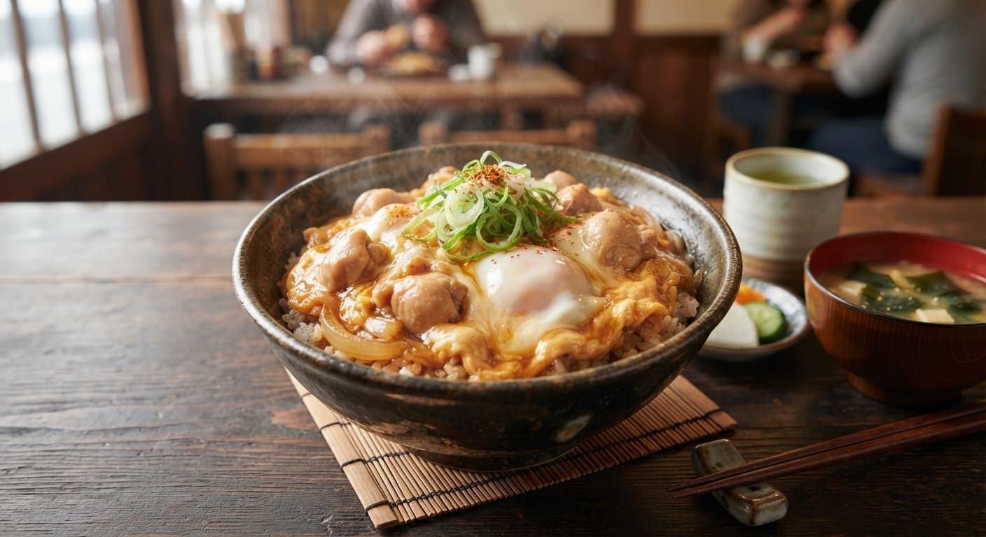 Silken Egg Donburi