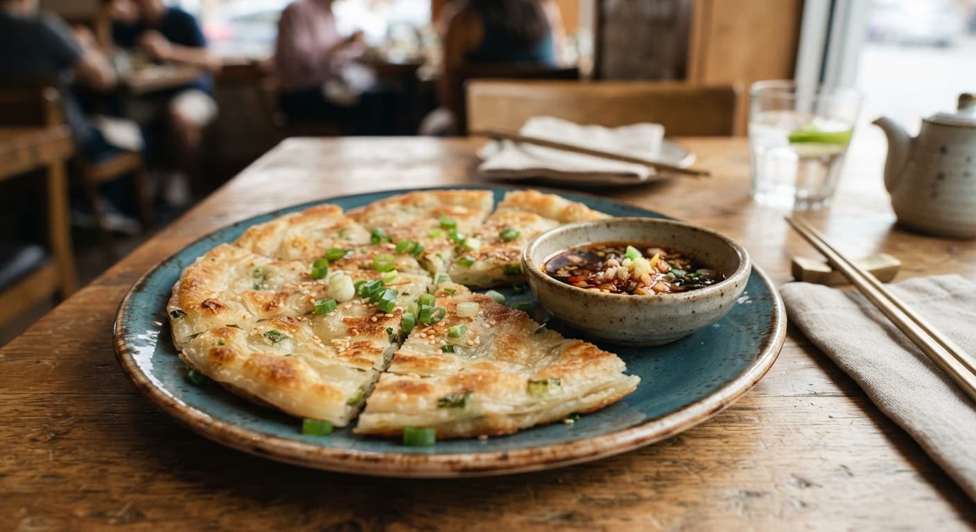 Simple Scallion Pancakes
